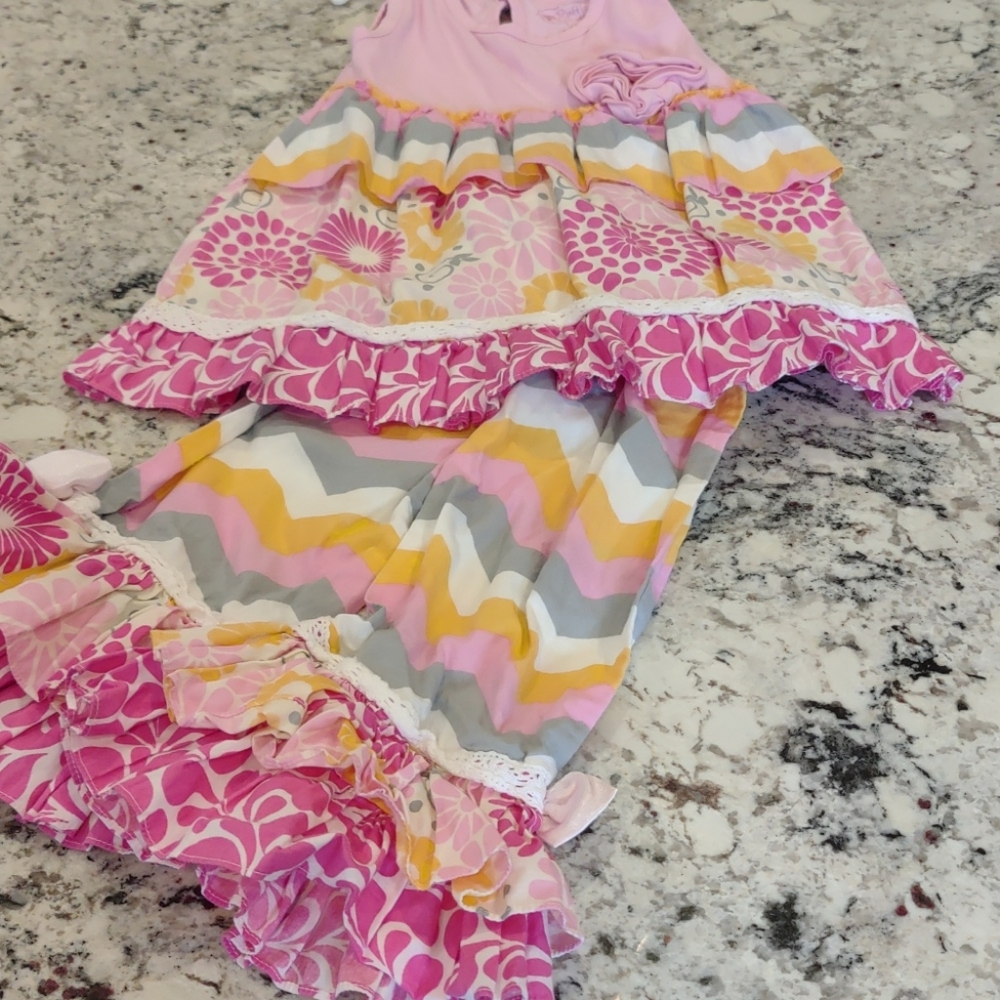Girls Ruffle Butts Set Size 5